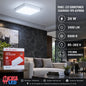 Panel LED cuadrado tipo aspirina 24W